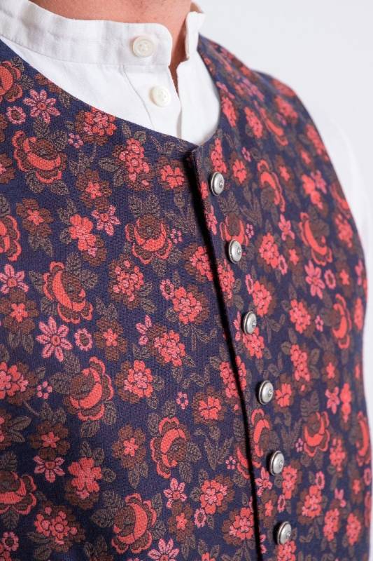 Rockmacherin Karl blau rot gemustert Discount Store für neue Produkte