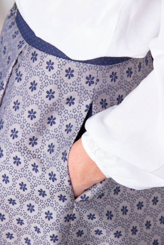 Rockmacherin Rock Münter grau blau Kostenloser Versand