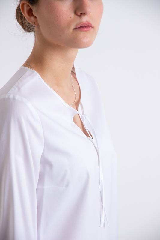 Rockmacherin Susi Bluse Halbarm mit Kellerfalten Versandkostenfrei