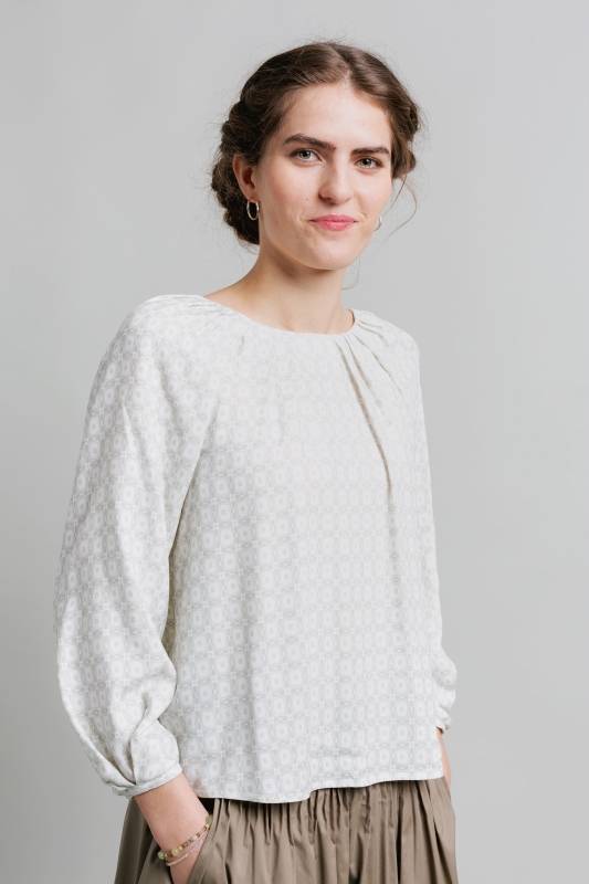 Rockmacherin Regula Elegante Damenbluse aus fließendem Viskoseflanell Bestseller