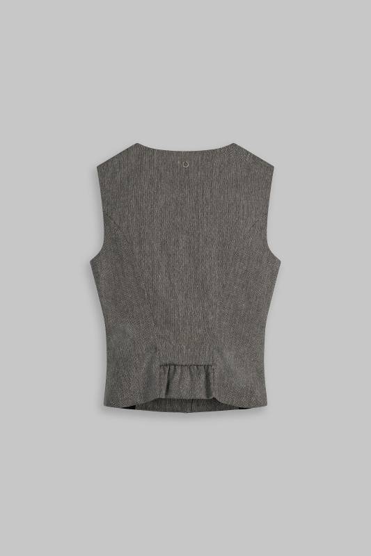 Rockmacherin Nanni Dobler Trachtenweste aus elastischem Baumwoll-Jacquard mit Baumwollfutter Letzte 2 Tage