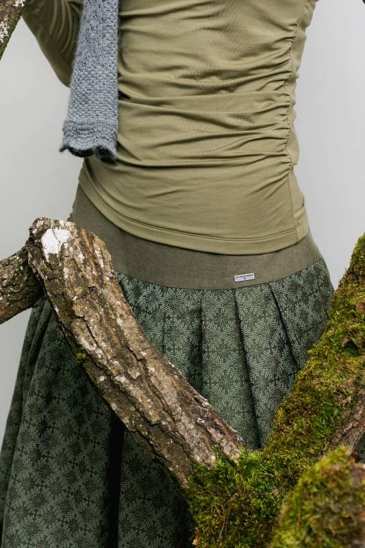 Rockmacherin Malou Langarm-Shirt mit Raffung Riesige Rabatte
