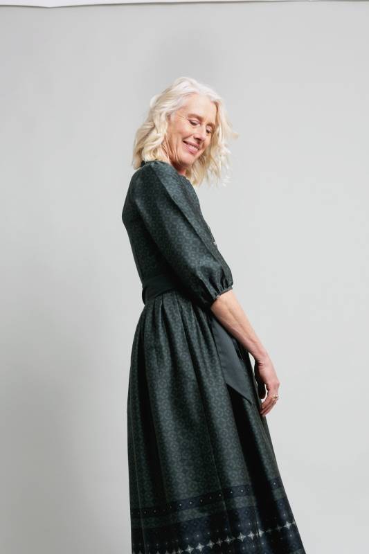 Rockmacherin Elena Vintagekleid mit Schärpe Verkauf