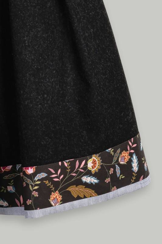 Rockmacherin Brostamdisch Trachtenrock mit Passe und feinem Loden Online Outlet