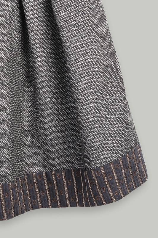 Rockmacherin Regndropfa Trachtenrock mit weichfließendem Wolljacquard Neuheiten