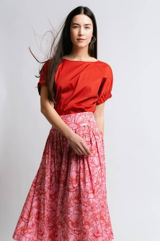 Rockmacherin Oana Damen-Bluse im Kimono-Stil Speichern exportieren