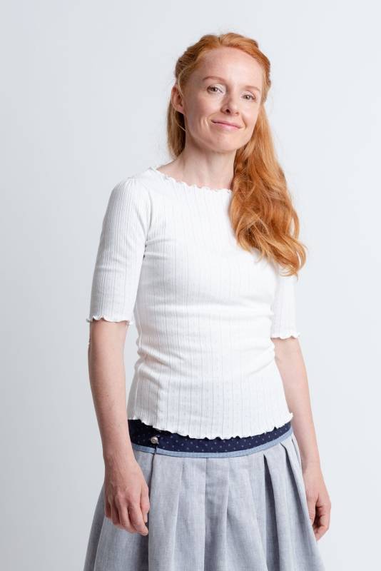 Rockmacherin Mona Trachtenshirt aus Biobaumwolle mit halblangem Ärmel 50% Rabatt für begrenzte Zeit