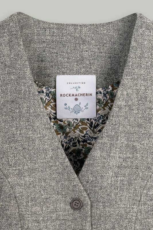Rockmacherin Resal Damenweste klassich aus feiner wolle Flash Sale