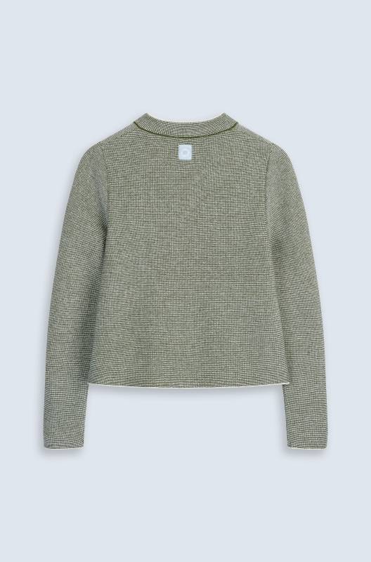 Rockmacherin Florentine Trachten-Strickjacke mit Stehkragen aus Merinowolle Online Outlet