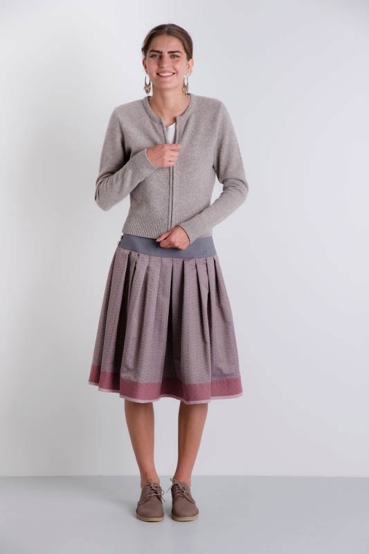 Rockmacherin Käthe light Strickjacke lehm Kauf eins, bekomm eins gratis
