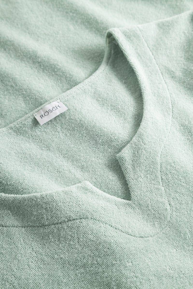 Rösch Hauskleid aus Frottee in Mintgrün Baumwolle/Polyester VIP-Rabatte
