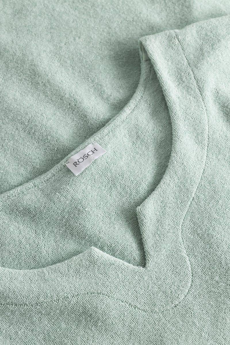 Rösch Hausanzug aus Frottee in Mintgrün Baumwolle/Polyester Super Sparpreis
