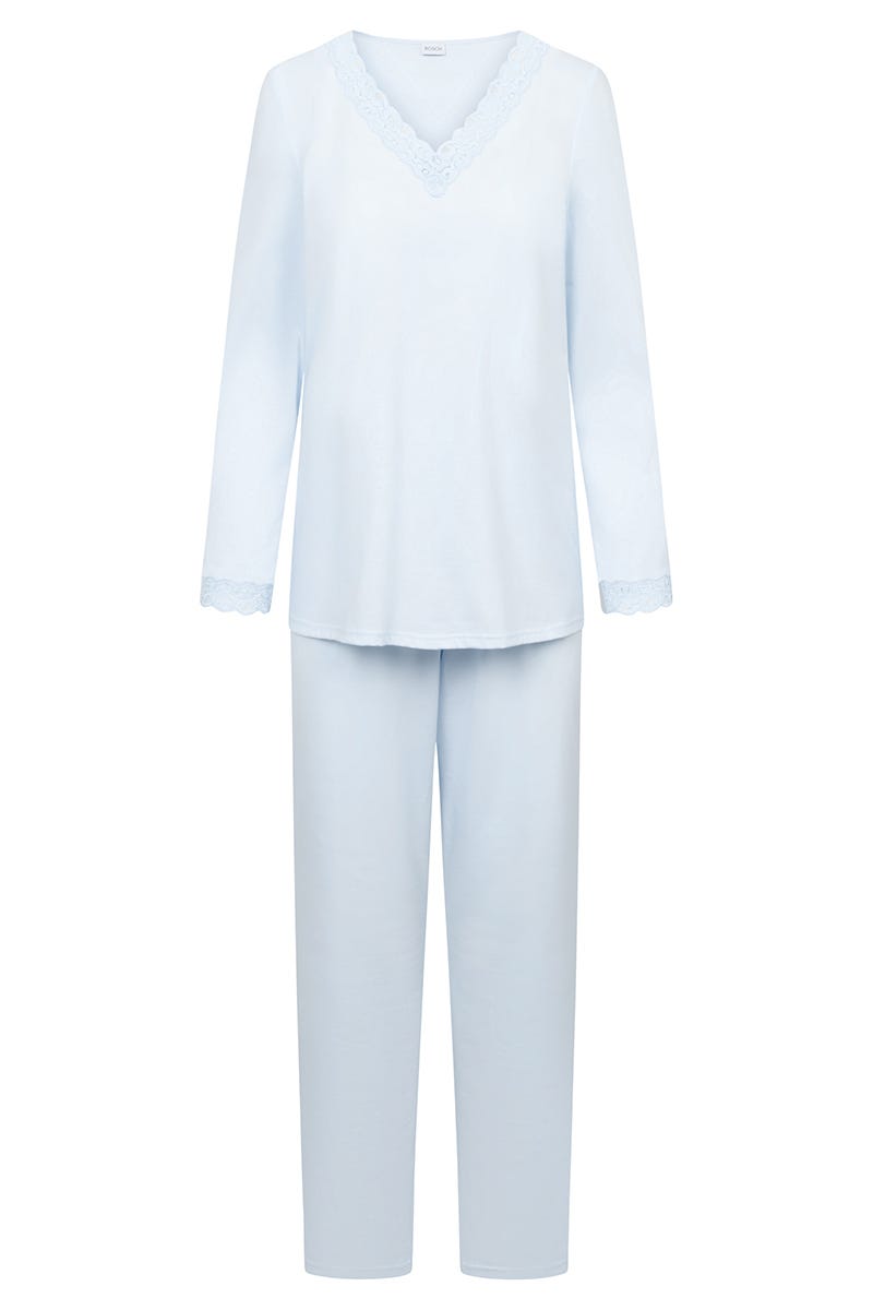 Rösch Pyjama mit Spitzendetails Baumwolle/Modal Begrenzt auf 3 Tage