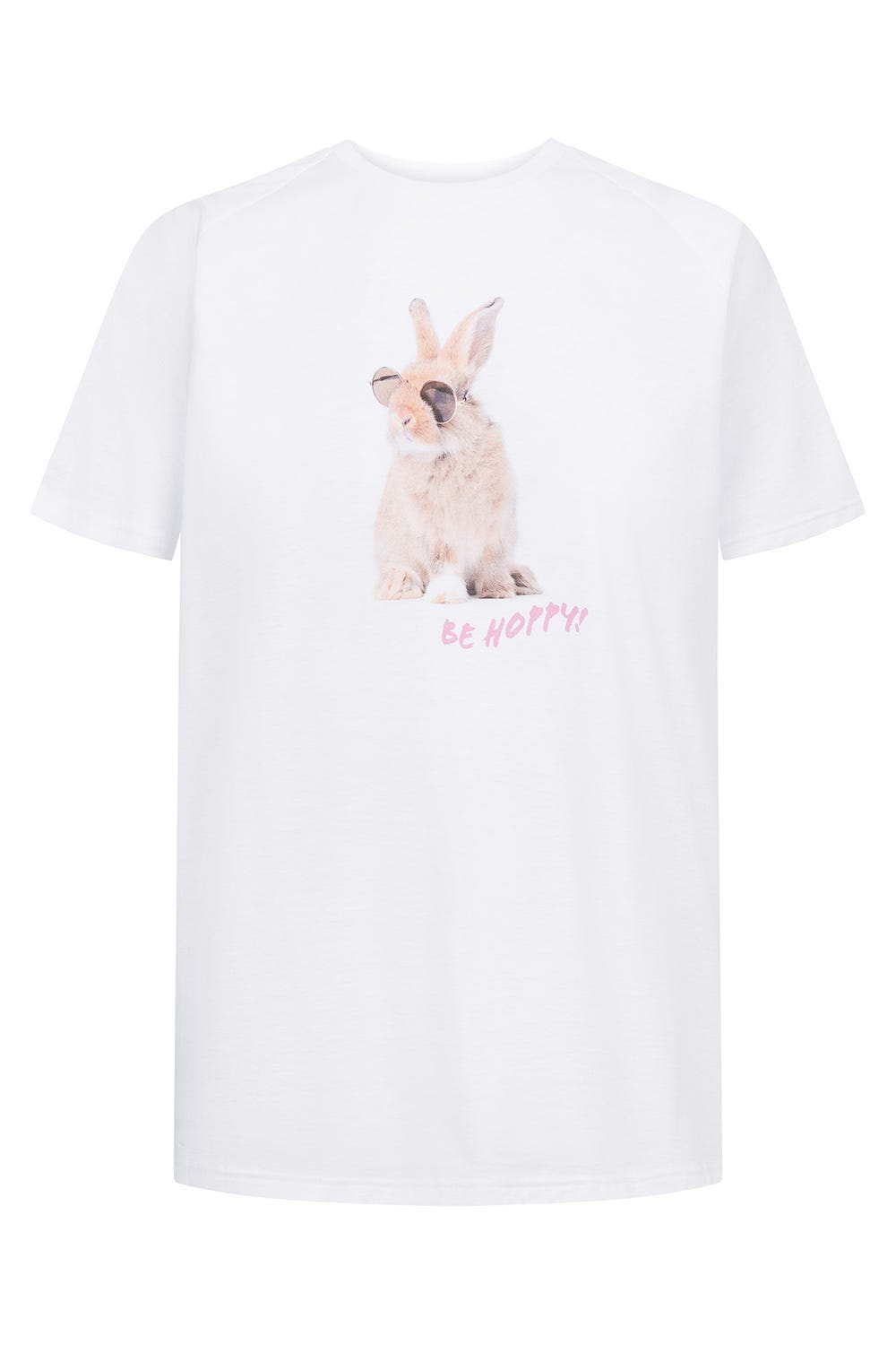 Rösch Pyjamashirt mit Motivdruck Hase 100% Baumwolle Speichern exportieren