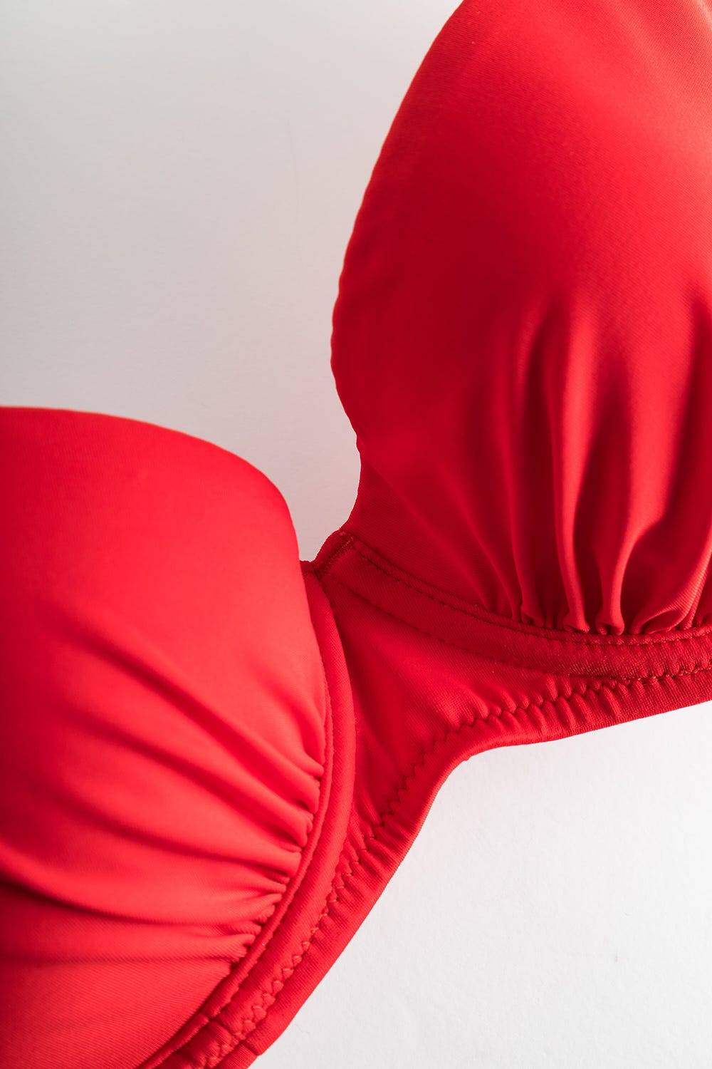 Rösch Bikini-Oberteil in Rot einfarbig Spacer-Cup Exklusive Angebote