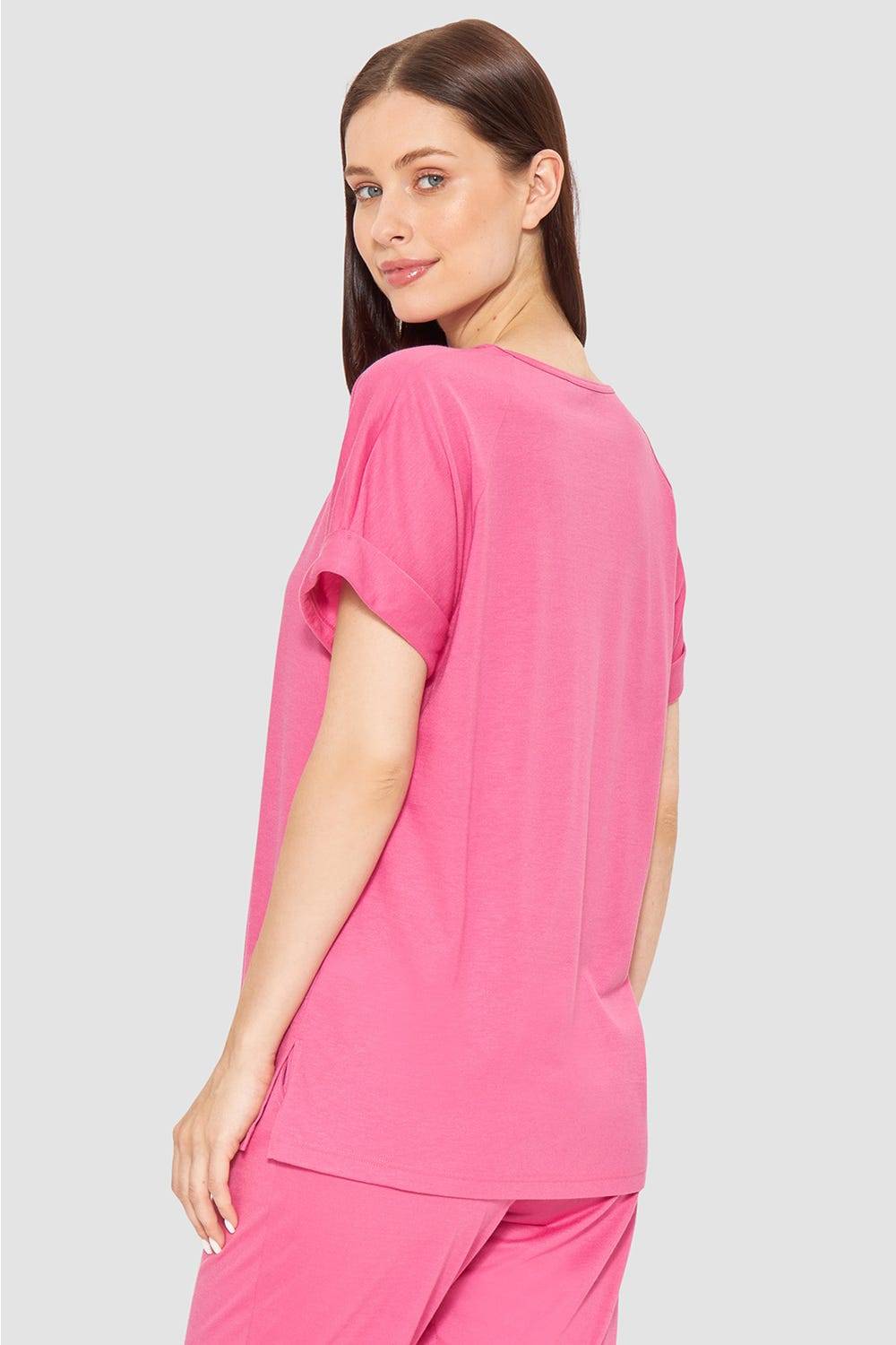 Rösch T-Shirt mit überschnittenen Ärmeln sportiv Baumwolle/Modal Wochenangebot