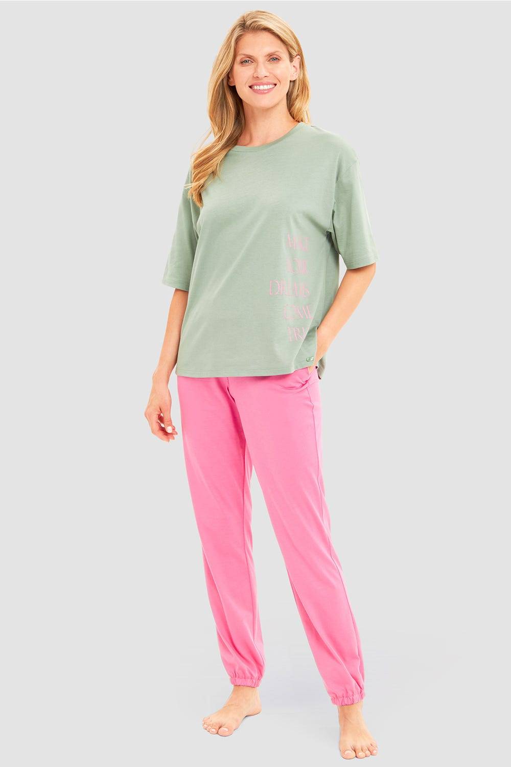 Rösch Pyjamahose mit Bündchen sportiv Baumwolle/Modal Neueste Stile
