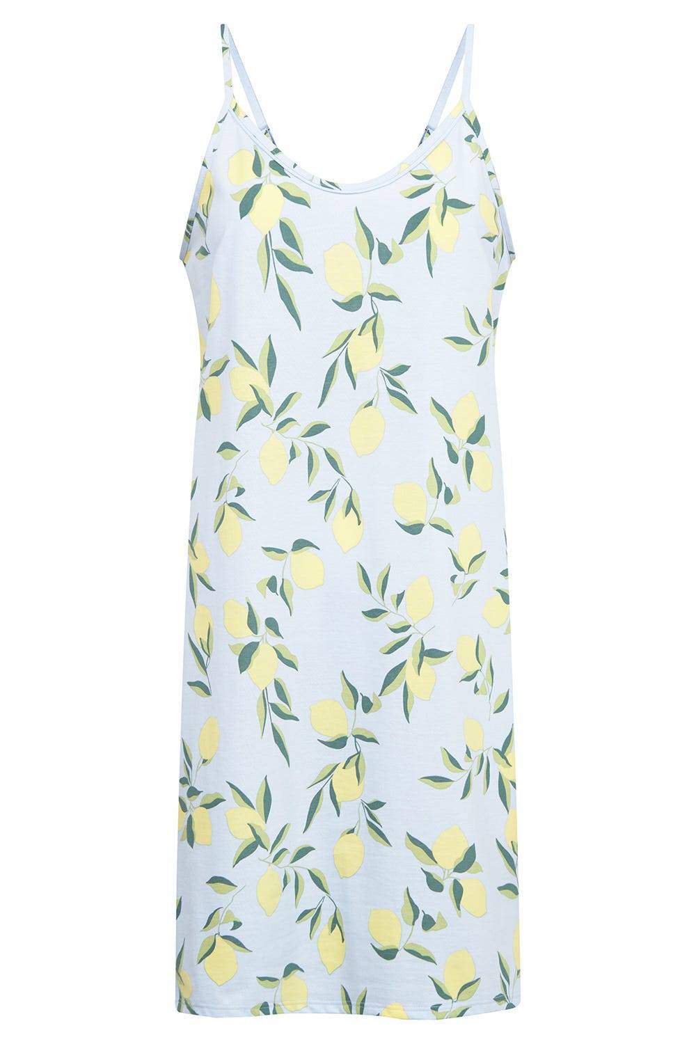 Rösch Trägerkleid im Zitronendruck sommerlich 100% Baumwolle Bis zu 50% Rabatt