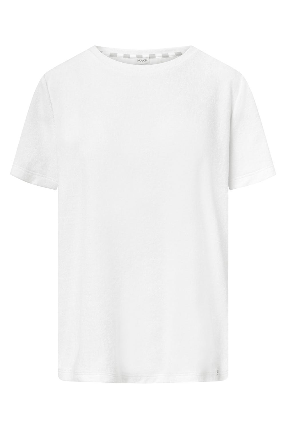 Rösch T-Shirt aus Frottee einfarbig Baumwolle/Polyester Riesige Rabatte