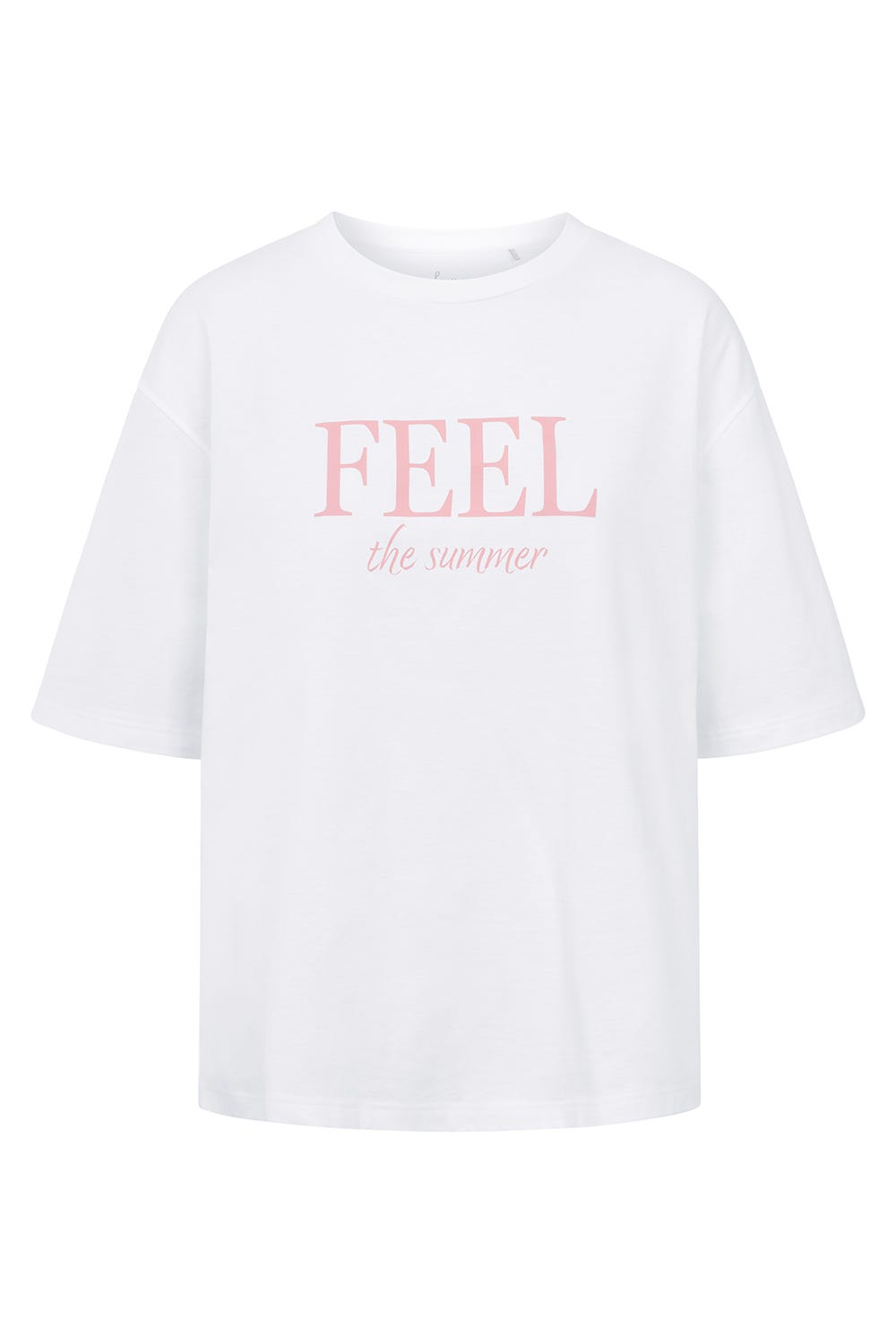 Rösch T-Shirt mit Schriftzug Sommer 100% Baumwolle 2025