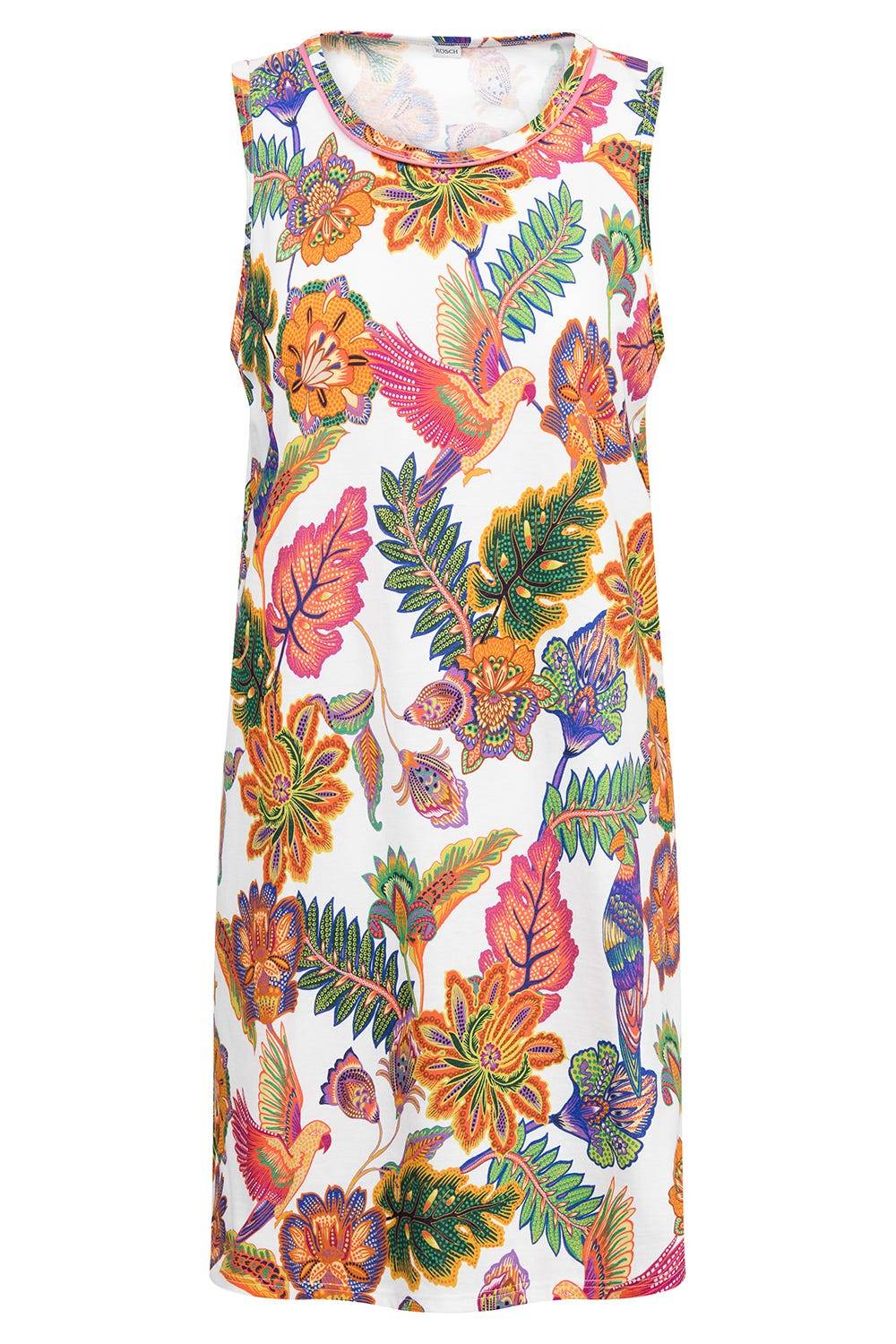 Rösch Nachthemd Ärmellos mit Blumenprint exotisch Baumwolle/Modal Fabrik Onlineshop