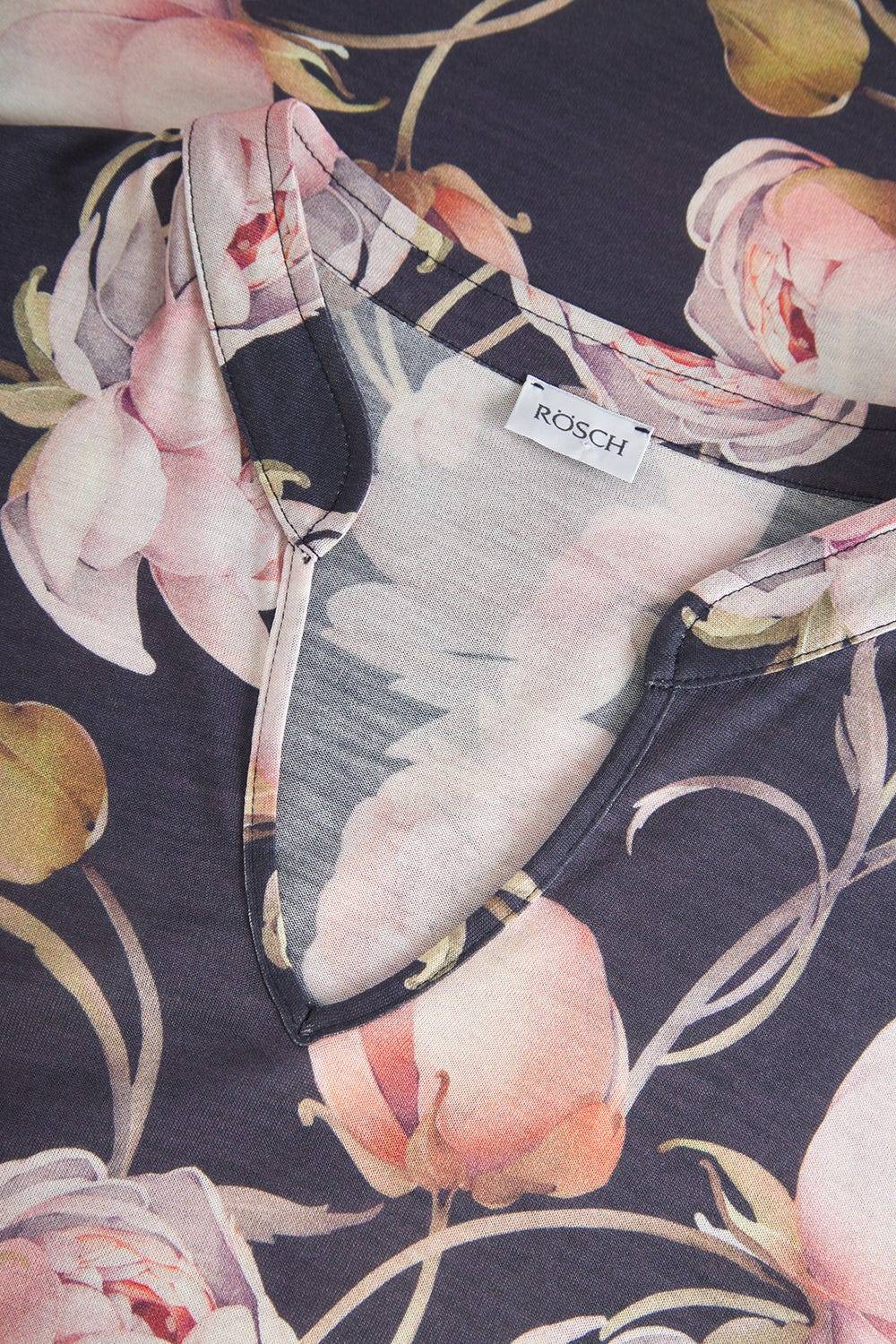 Rösch Pyjama im floralen Druck romantisch 100% Modal Versandkostenfrei