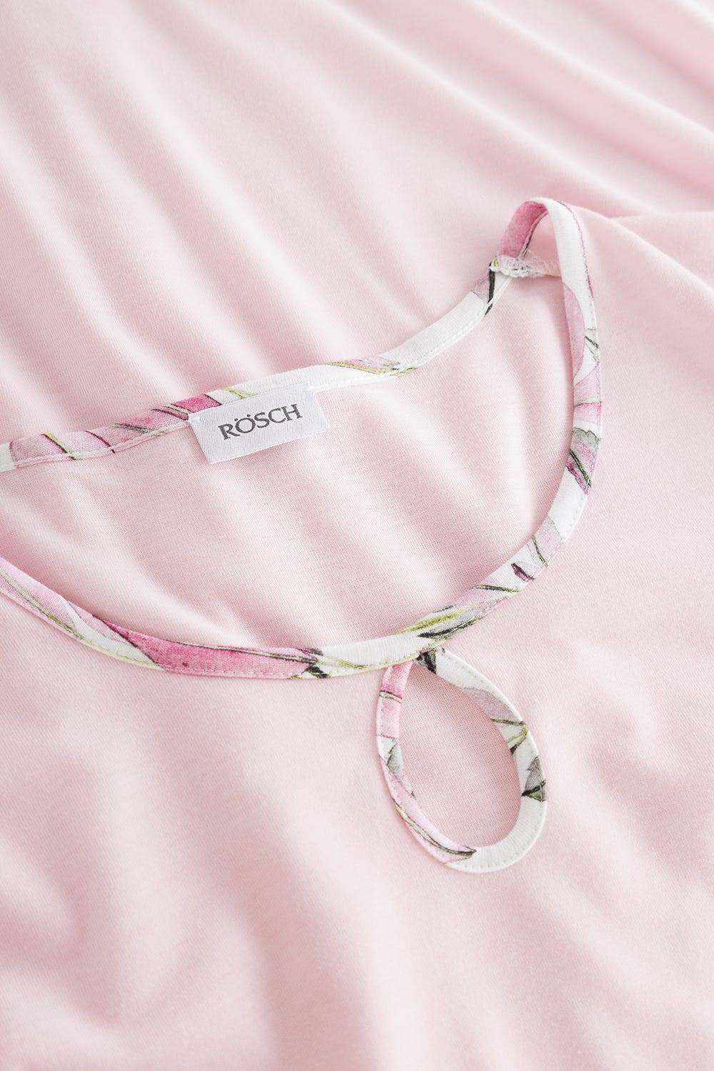 Rösch Pyjama mit Tropfenausschnitt 100% Baumwolle Top Angebot