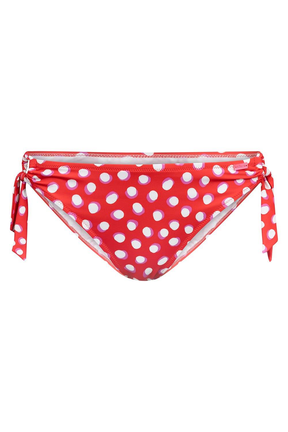 Rösch Bikini-Hose im Retro-Tupfendruck Rot-Weiß zum Binden Kauf eins, bekomm eins gratis