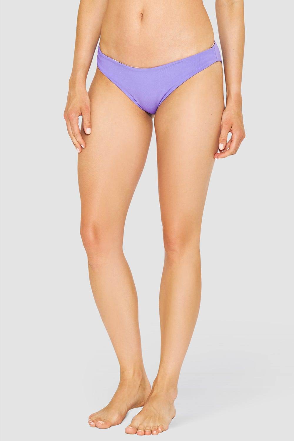 Rösch Bikini-Hose wendbar in Flieder und im Tupfendruck Leo Letzte 3 Tage