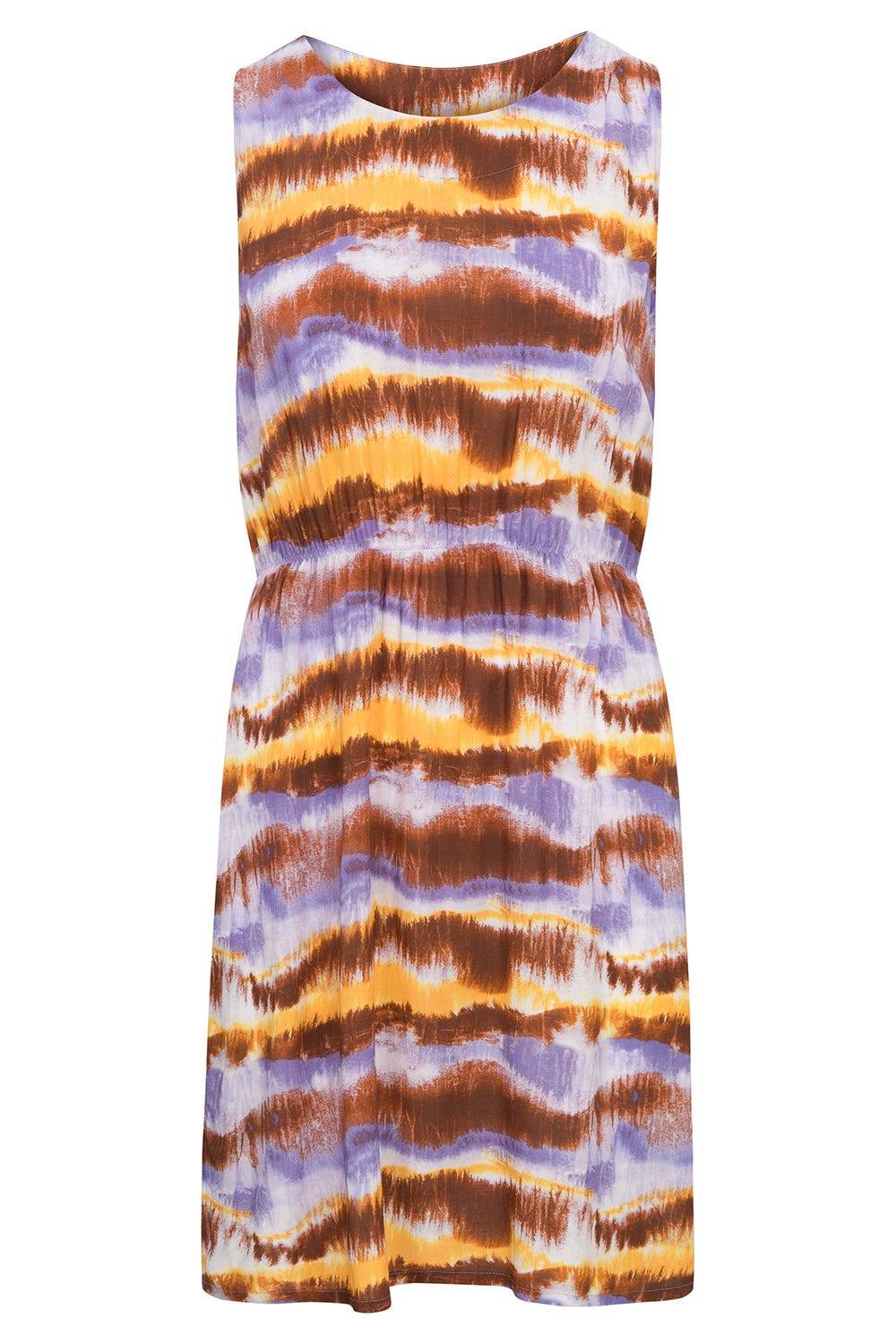 Rösch Trägerkleid im Batikdruck moderne Streifen im Webdruck 100% Viskose Bis zu 60% Rabatt