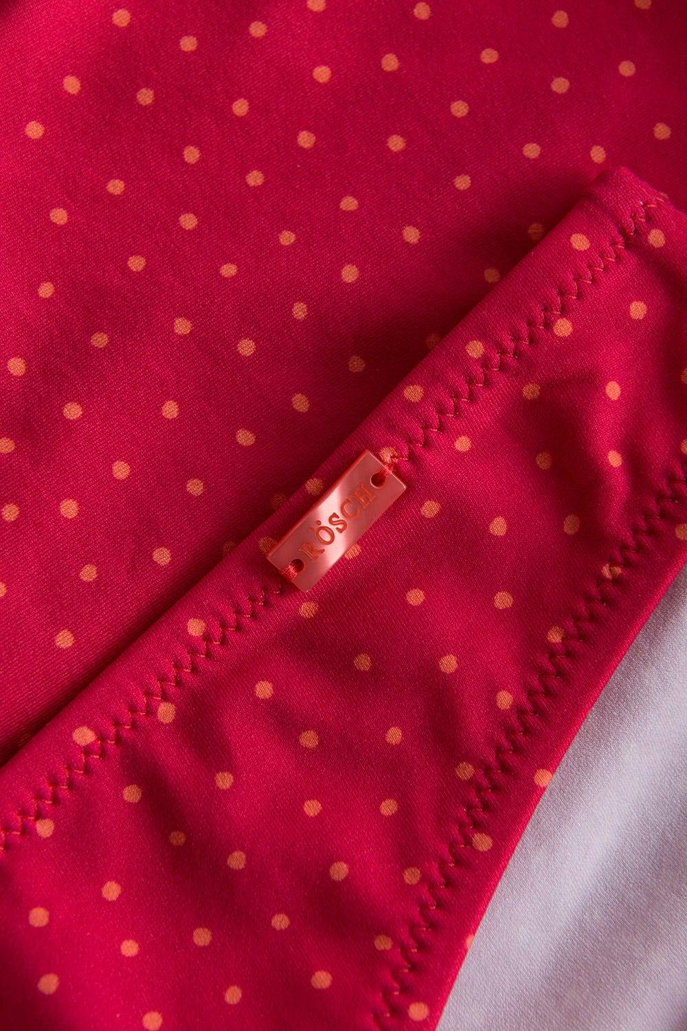Rösch Bikini-Hose im pinken Mini-Tupfen-Druck recyceltes Polyamid/Elasthan 2025