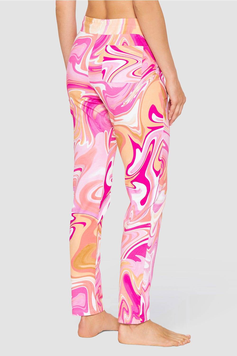 Rösch Sweathose im Batikdruck Baumwolle/Elasthan Preisnachlass