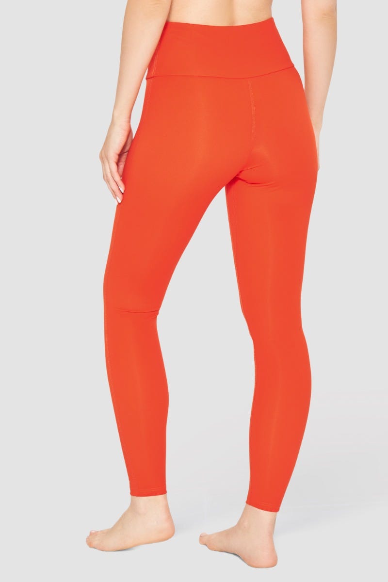 Rösch Y.U Yoga Leggings in Orange Sport Mix &amp; Match recycled Polyamid/Elasthan Neueste Mode
