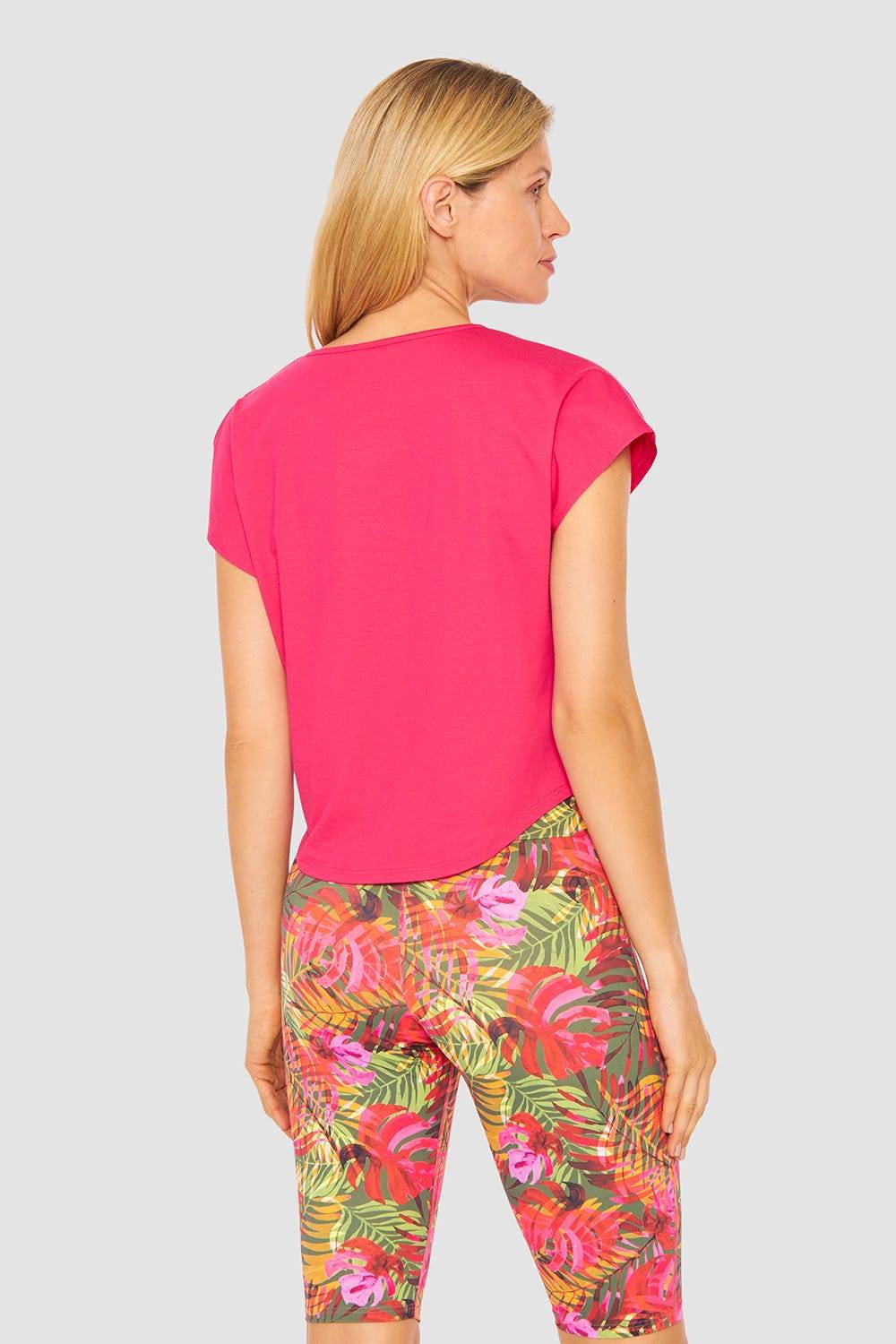 Rösch Y.U Yoga Shirt mit Knoten Loungewear Sport Mix &amp; Match Baumwolle/ Elasthan Blitzangebot