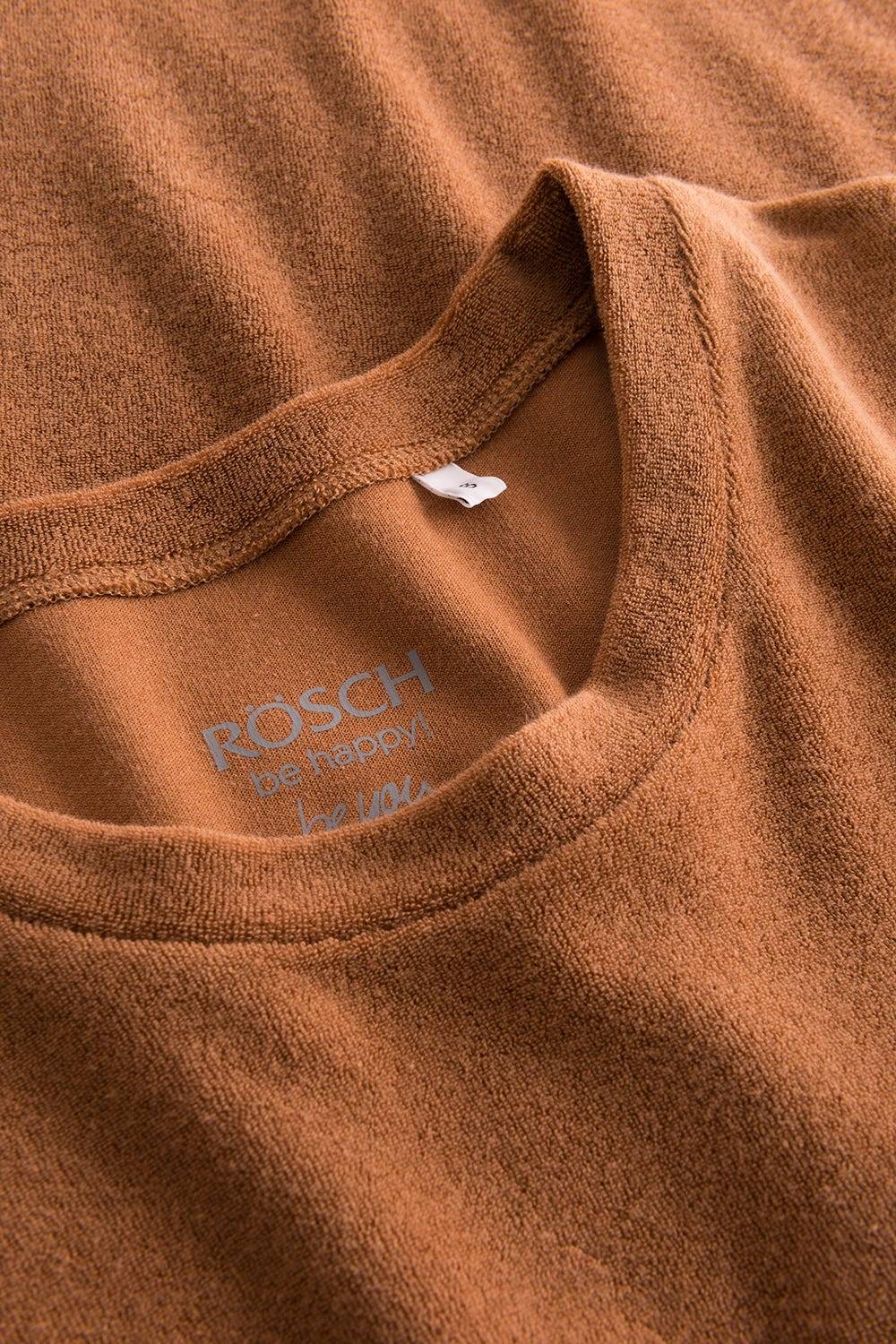 Rösch Shirt mit Kontrastdetails Frottee Baumwolle/Polyester Riesige Ersparnisse