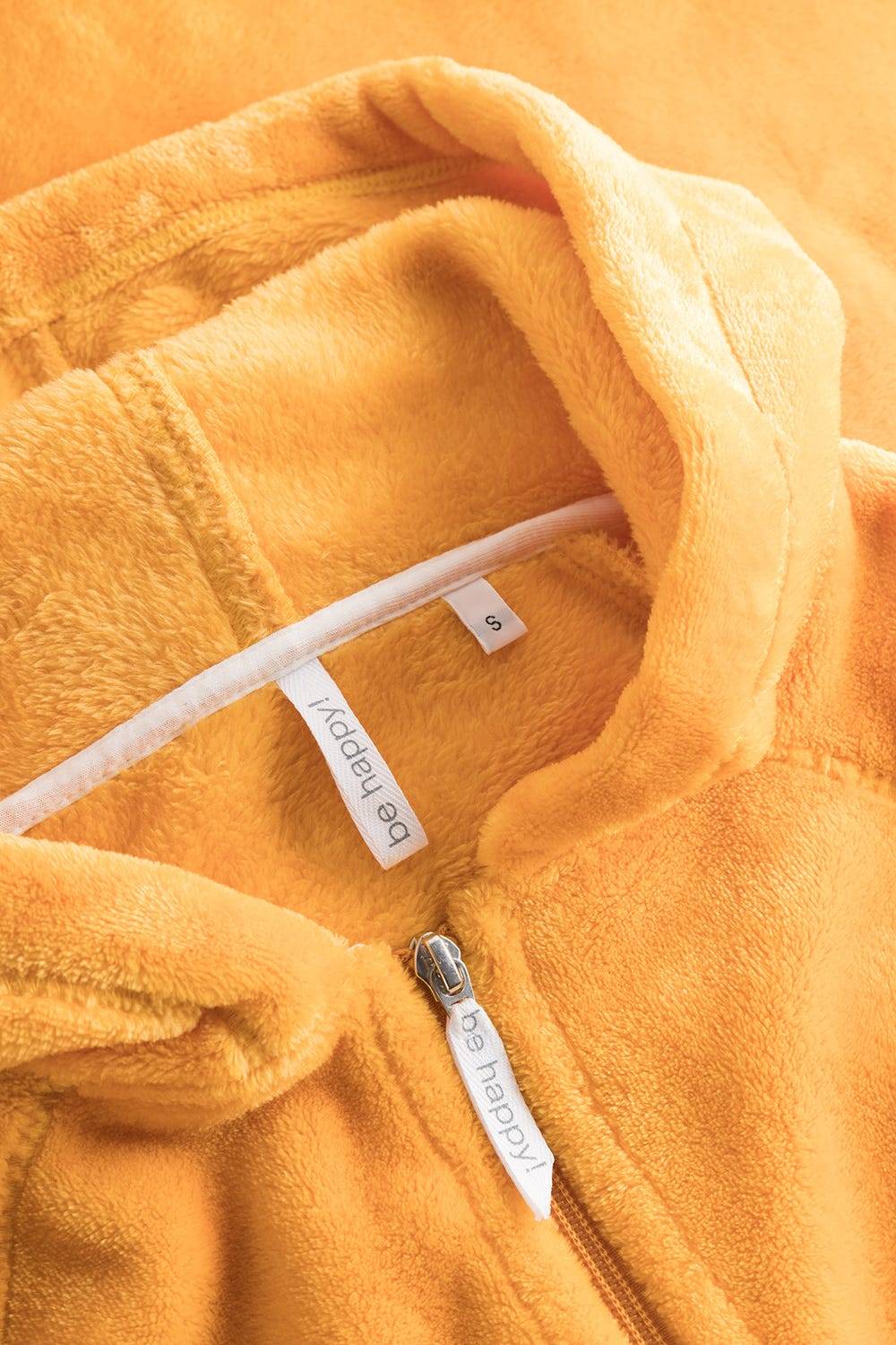 Rösch Mantel aus Flausch Reißverschluss 100% Polyester Letzte 3 Tage