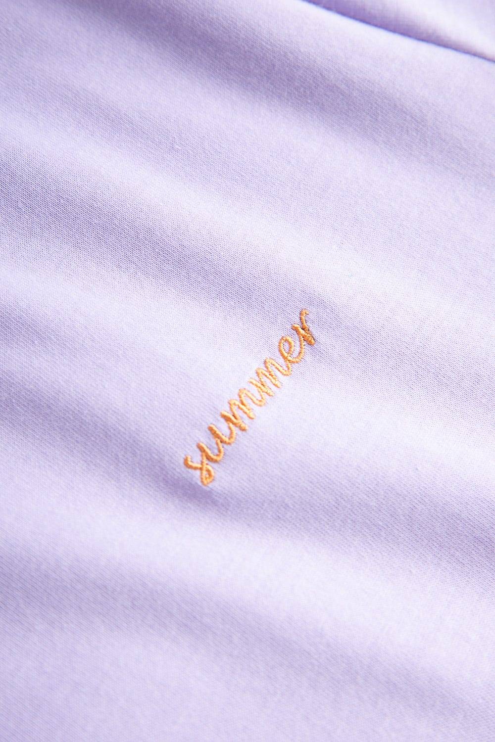 Rösch T-Shirt mit Volants und Stickerei &quot;summer&quot; Mix &amp; Match Viskose/Elasthan Nur noch ein Tag übrig
