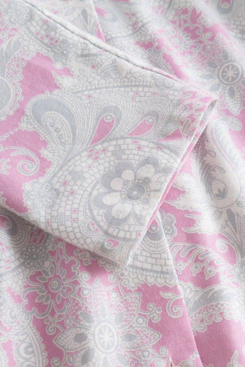 Rösch Pyjama im Herrenstil Flanell Kuschlig 100% Baumwolle Online