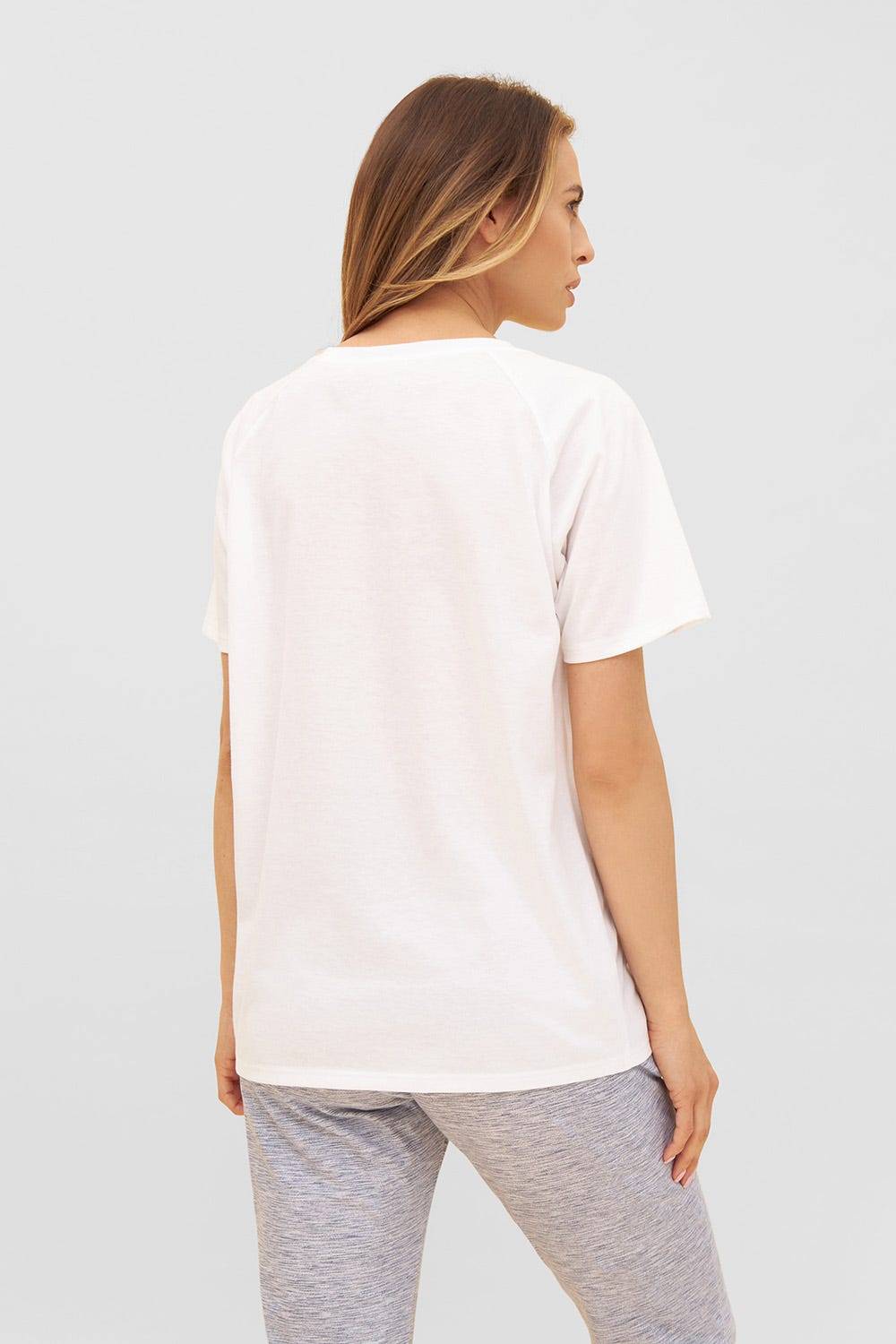 Rösch T-Shirt mit Motivdruck Robbe Raglan-Ärmel Mix &amp; Match 100% Bio-Baumwolle Versandkostenfrei