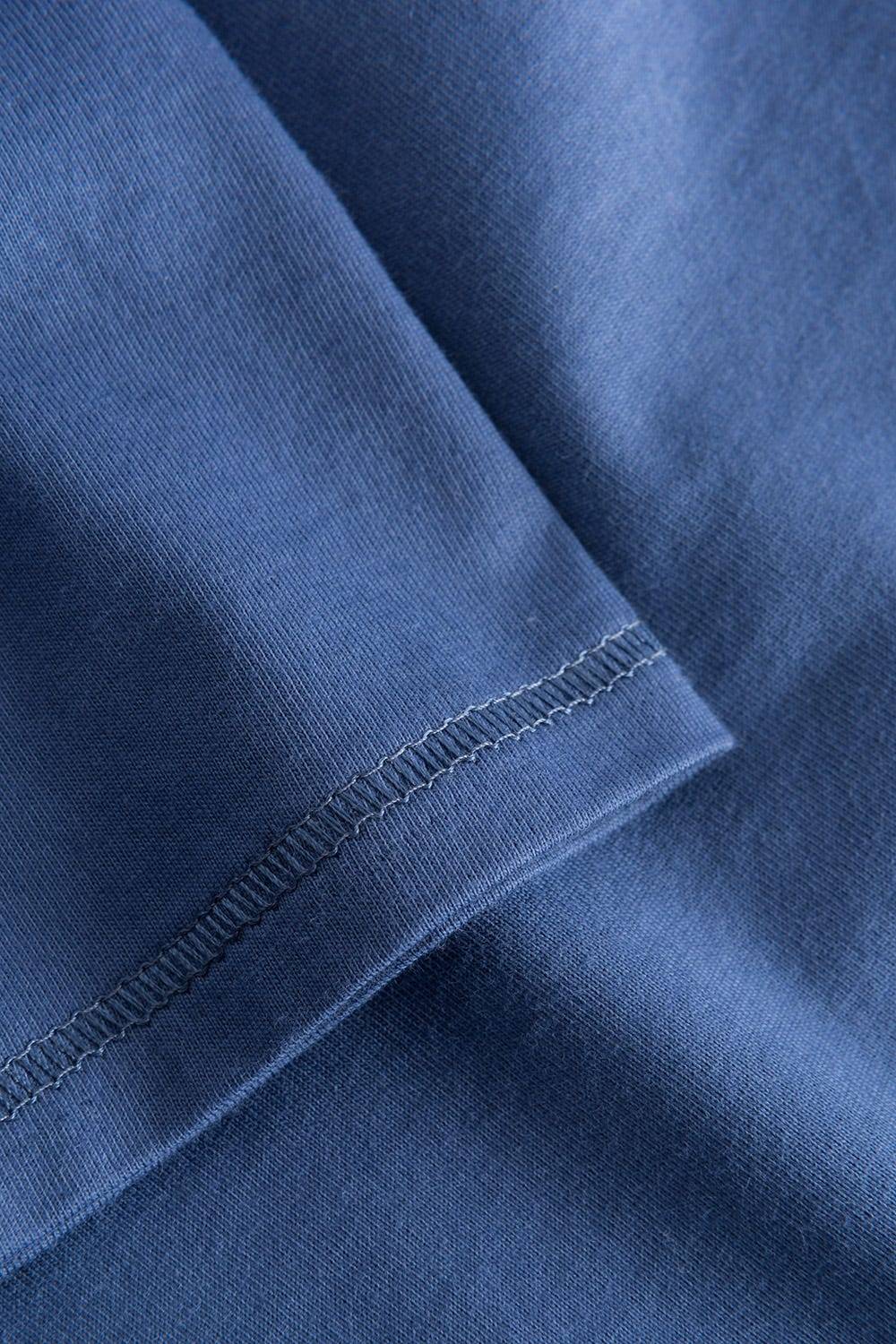 Rösch Pyjama mit verspieltem Hunde-Druck 7/8-Hose Blau Ziernähte 100% Baumwolle Bis zu 55% Rabatt