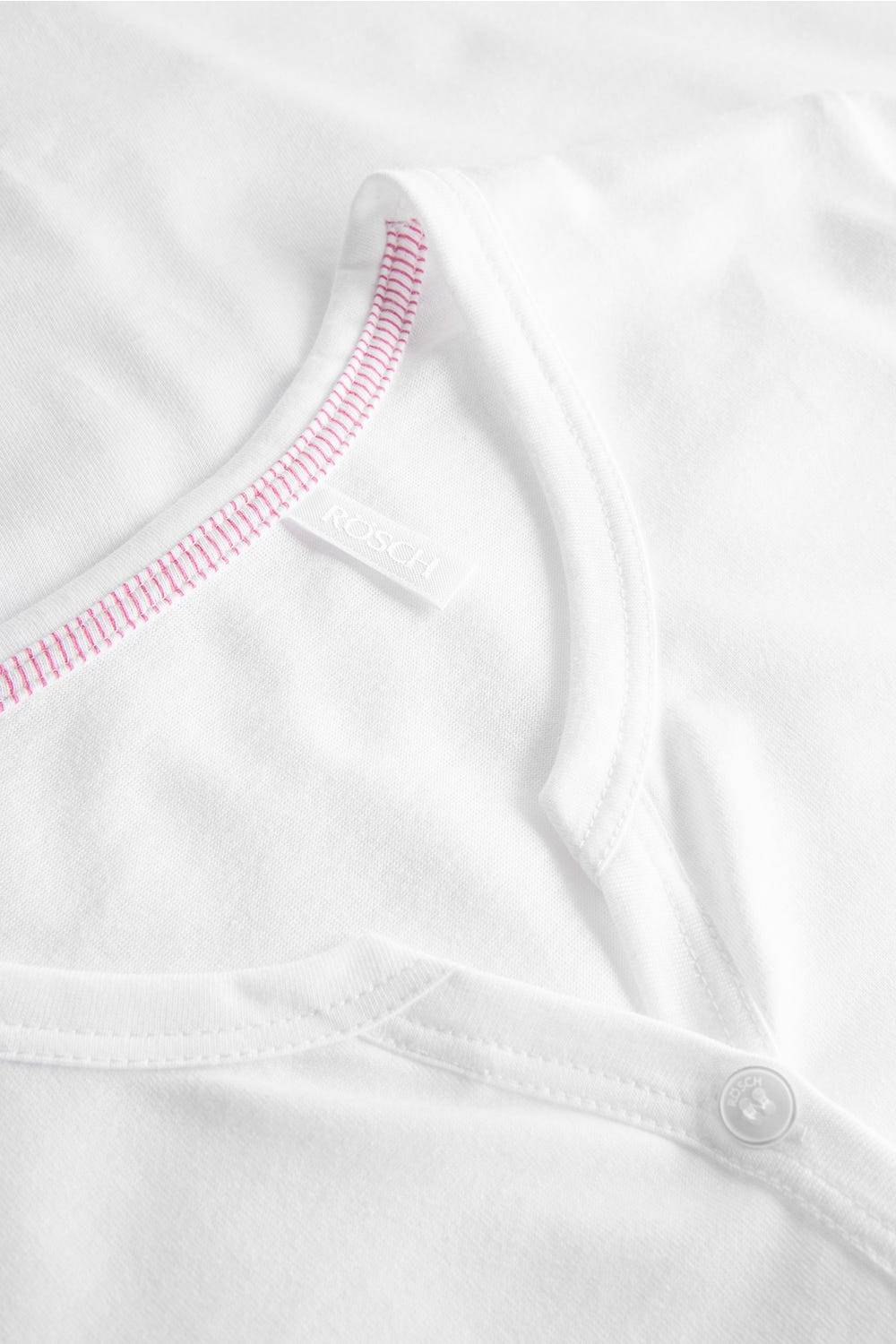 Rösch Pyjama mit Blütendruck 3/4-Ärmel 100% Baumwolle Sonderangebot