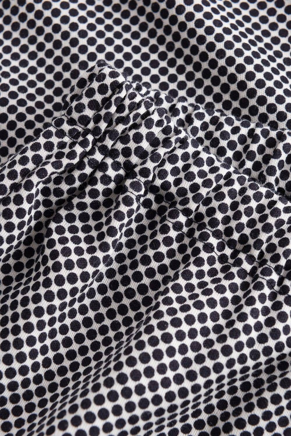 Rösch Pyjama mit Punktedruck dezent pastellfarben 100% Baumwolle Top Angebot