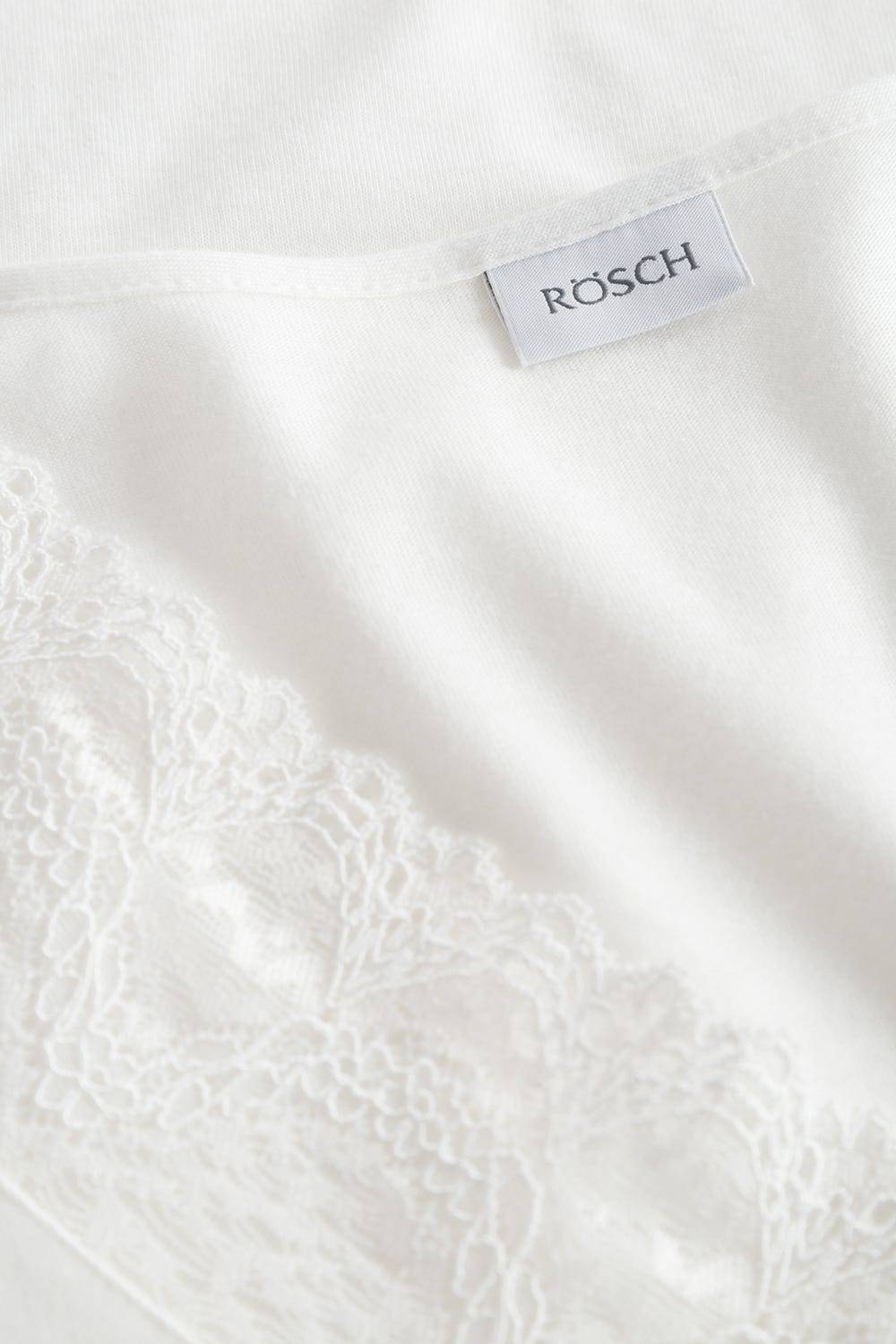 Rösch Nachthemd mit eleganten Spitzen-Details einfarbig romantisch verspielt Baumwolle/Modal Online Outlet
