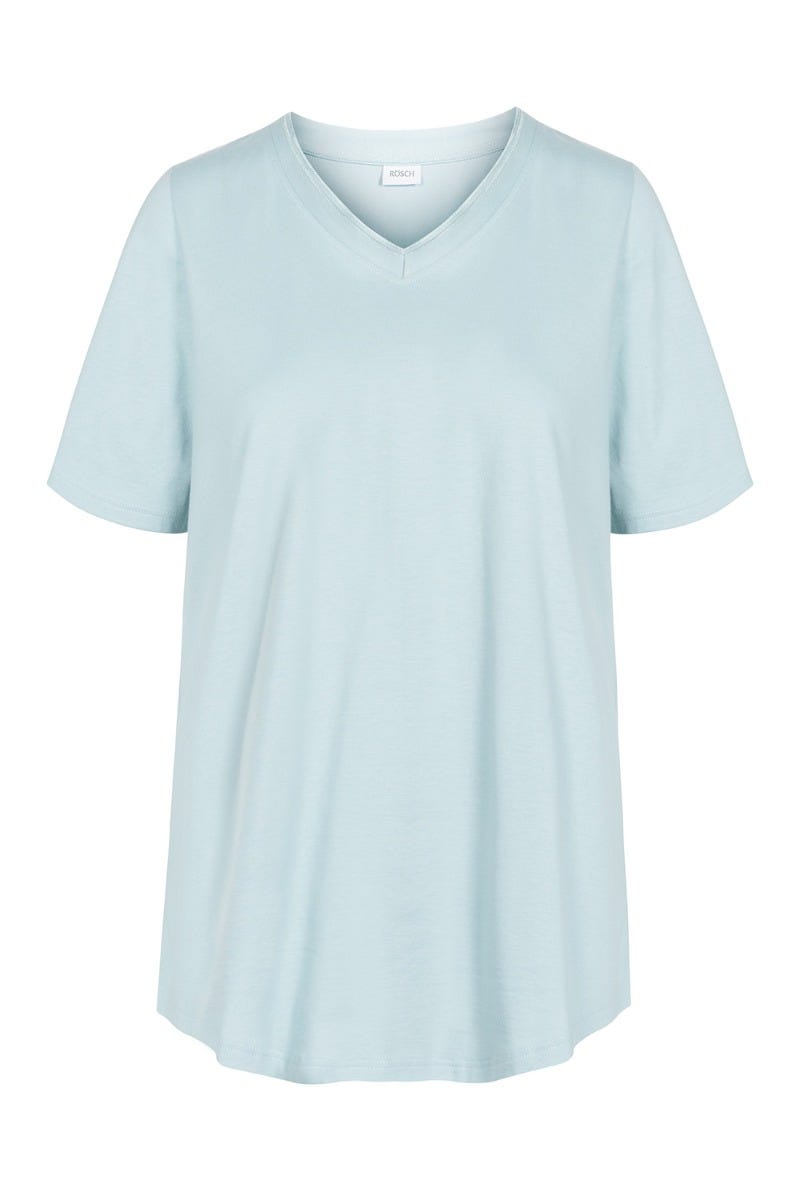 Rösch Basic T-Shirt mit Zierstichen Pyjamashirt Mix &amp; Match 1884801 Exklusive Angebote