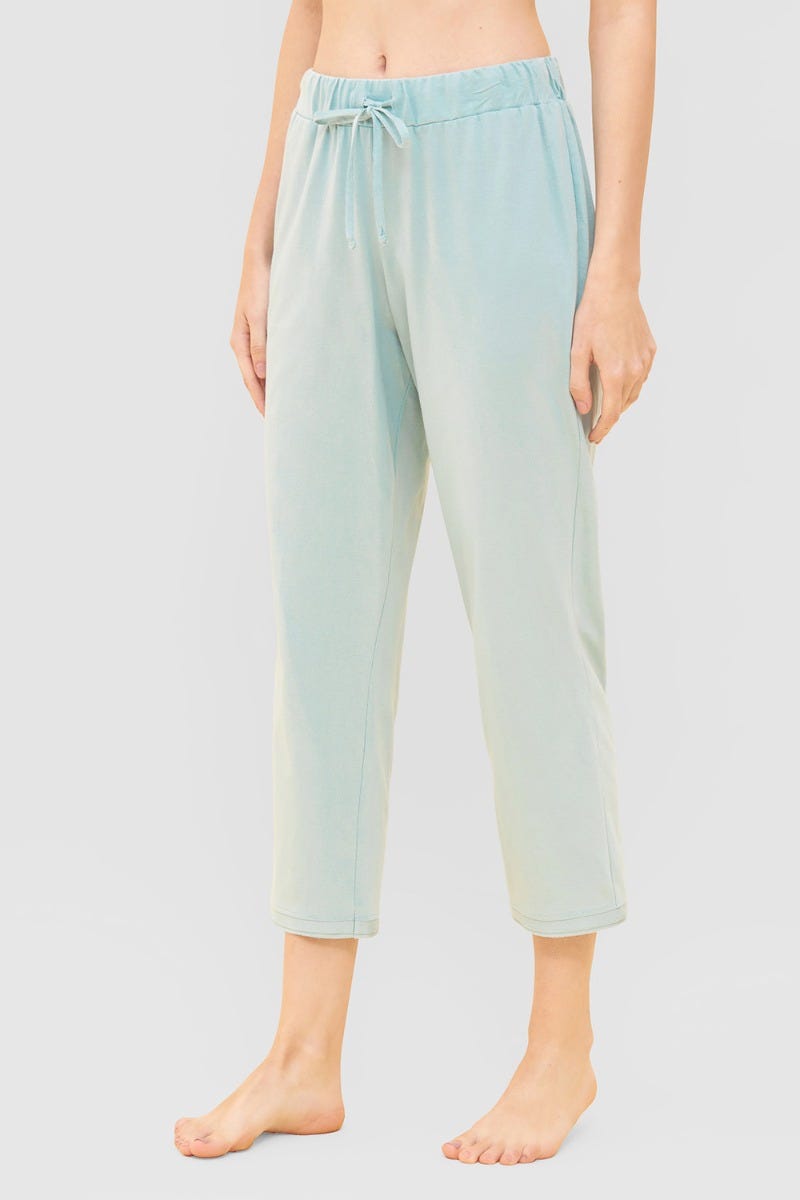 Rösch Basic 7/8-Pyjamahose mit Zierstichen Mix &amp; Match 1884803 Neuheiten