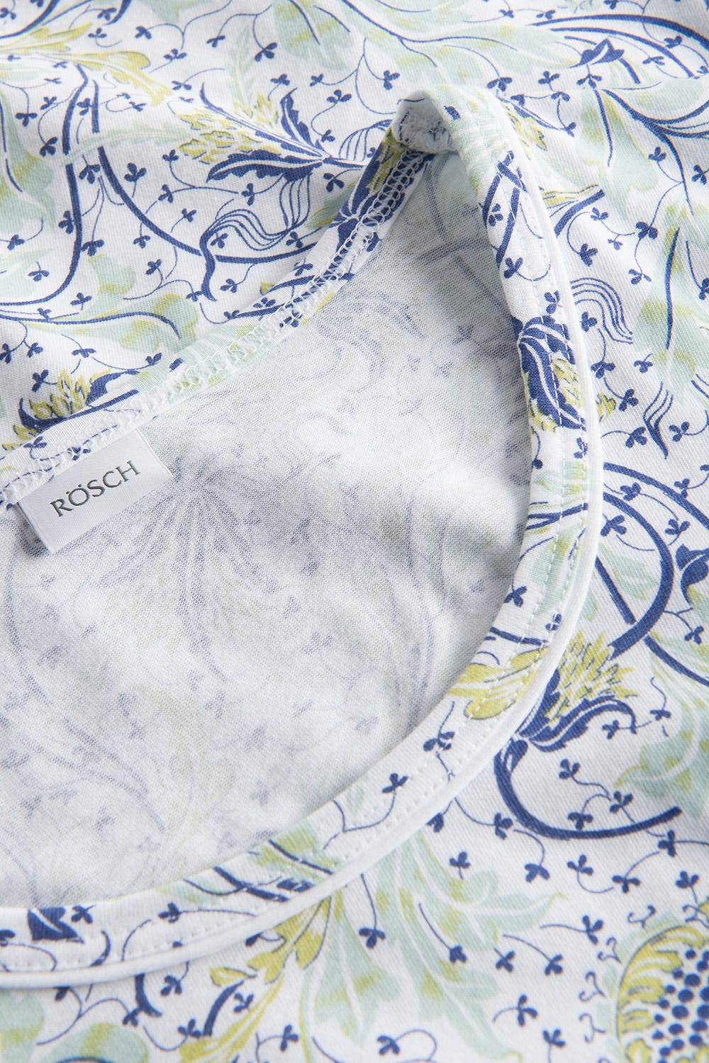 Rösch Basic Nachthemd Langarm im floralen Ornament-Print 1884810 Tägliche Deals