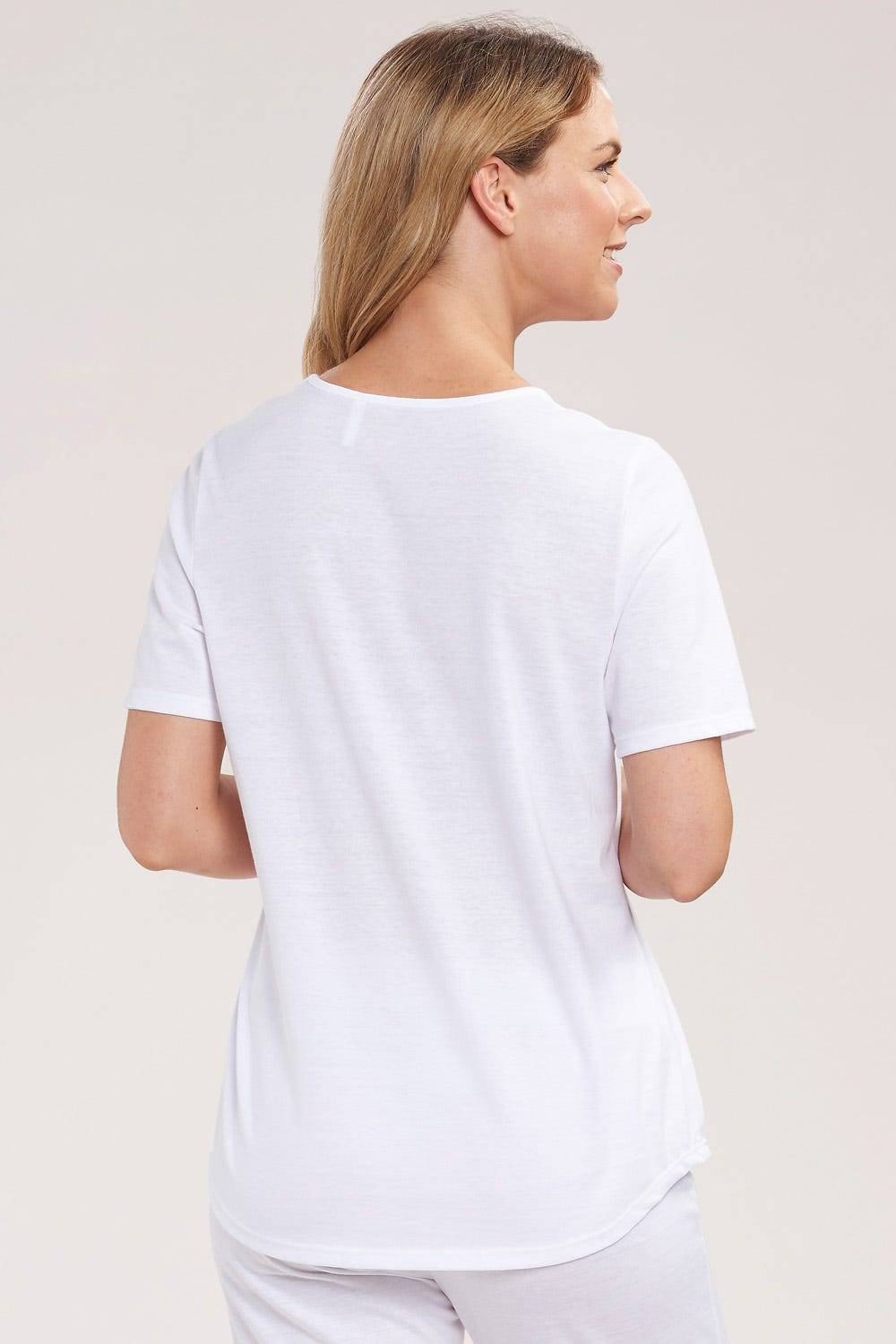 Rösch T-Shirt mit dezenter Spitzenborte VIP-Rabatte