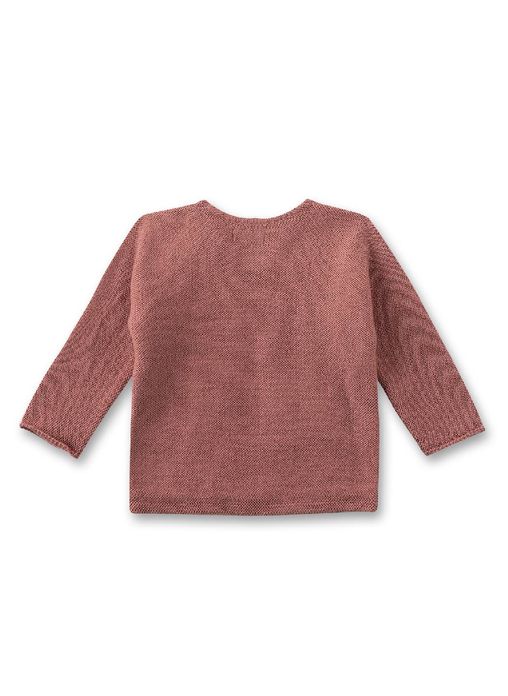 Sanetta Baby-Strickjacke Rosa aus Wolle Neuheiten