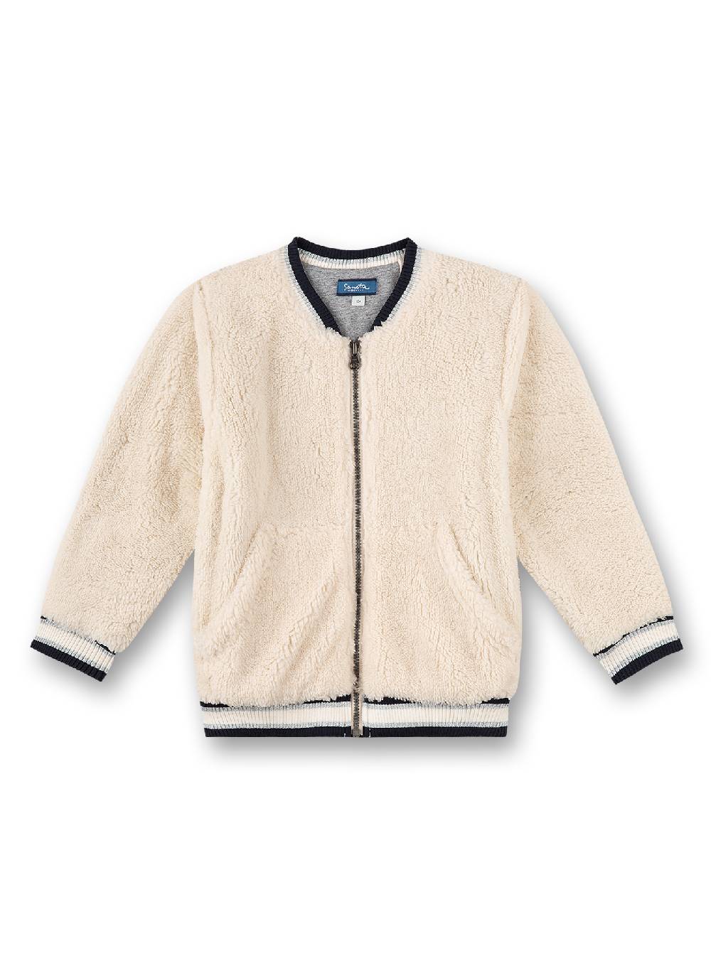 Sanetta Mädchen-Jacke Off-White Teddy-Fleece Zeitbegrenzte Promotion