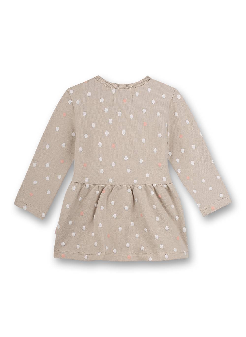 Sanetta Mädchen-Kleid Beige Free Bird Fabrikladen